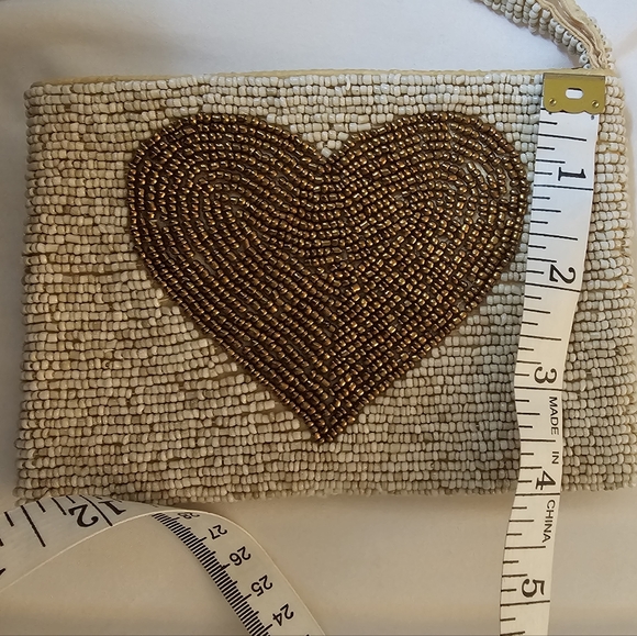 Hand Beaded Wristlet Wallet - Picture 5 of 6